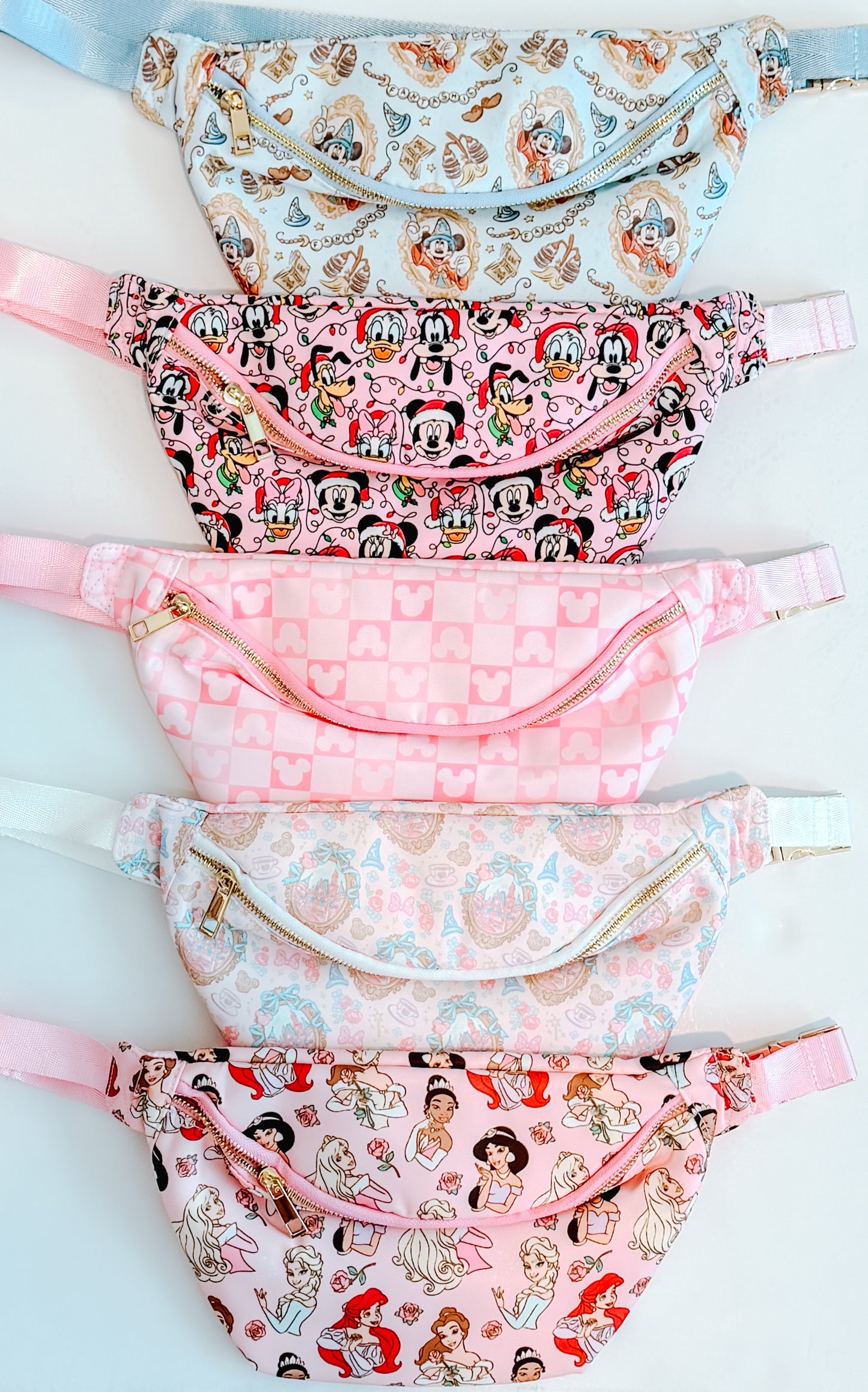 Medium Belt Bag - Pink Castle