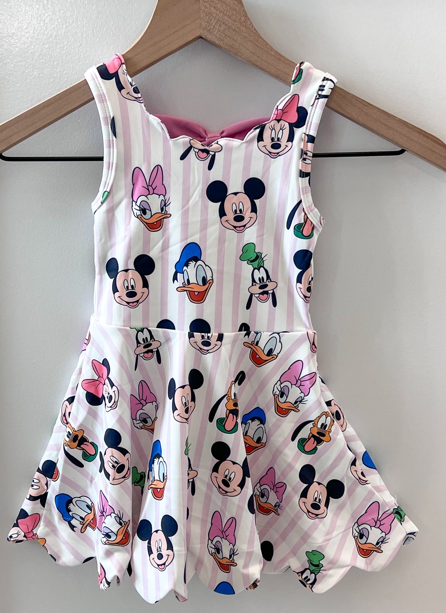 Athletic Dress- shorts attached