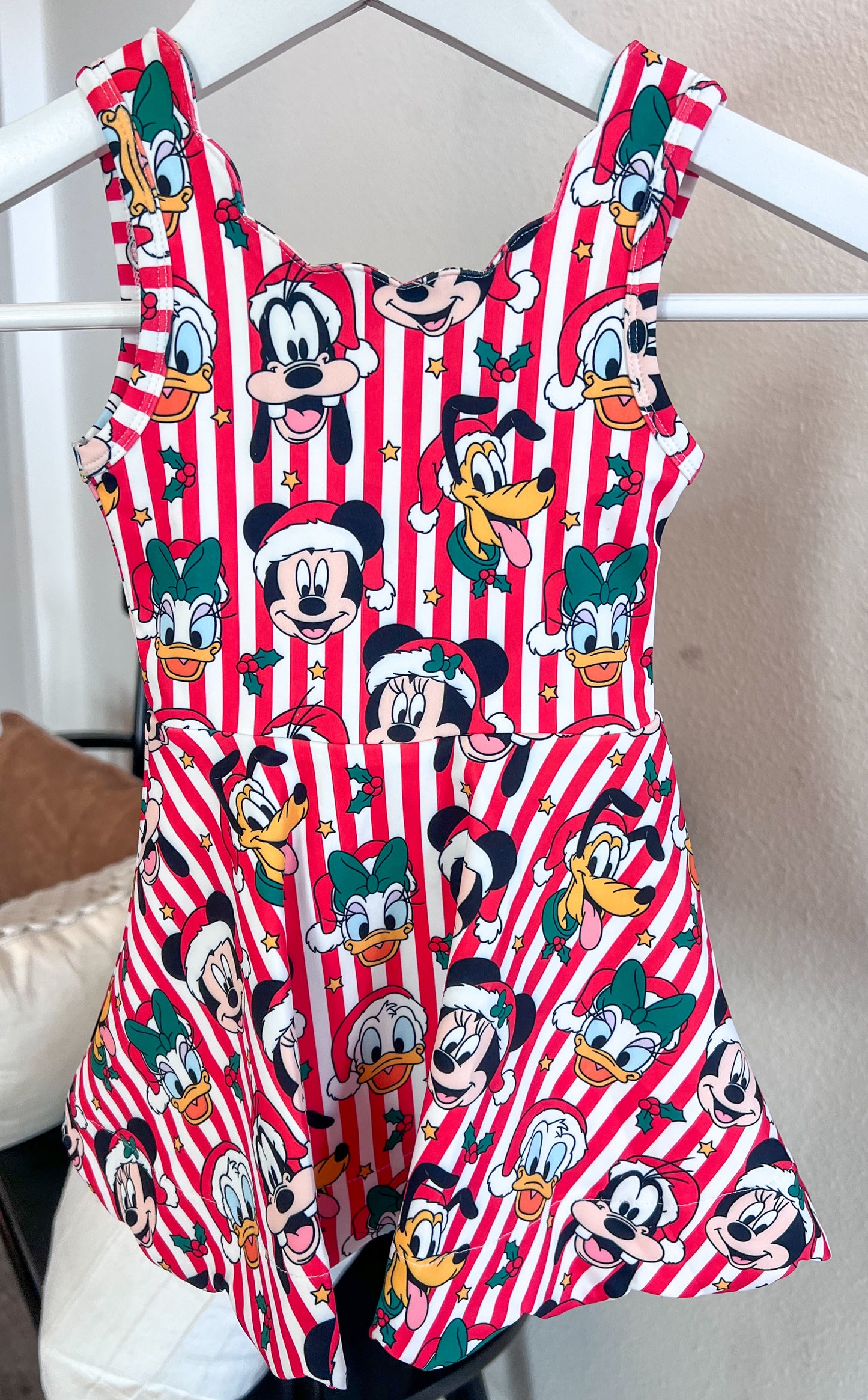 Printed Athletic Dress Collection - shorts attached