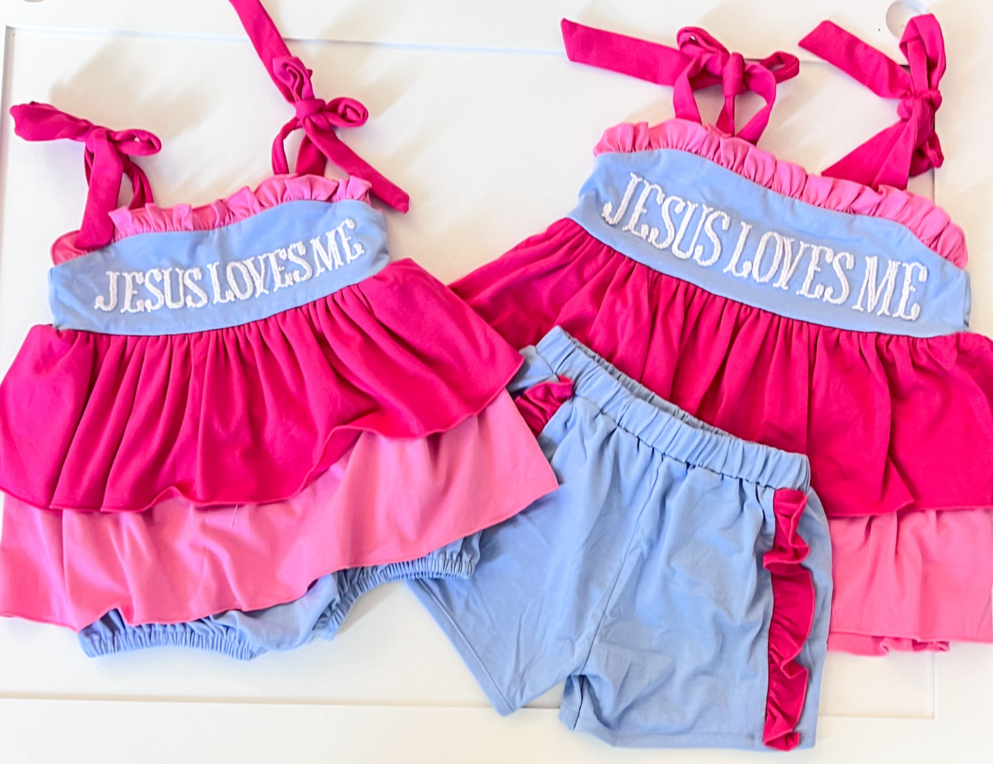 French Knot Jesus Loves Me Collection