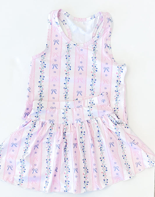 Emma’s Bows Tank Athletic Set