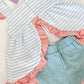 Sandy Toes Girl Short Set