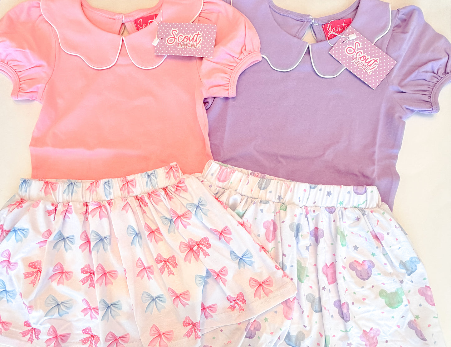 Pastel Skirt Sets