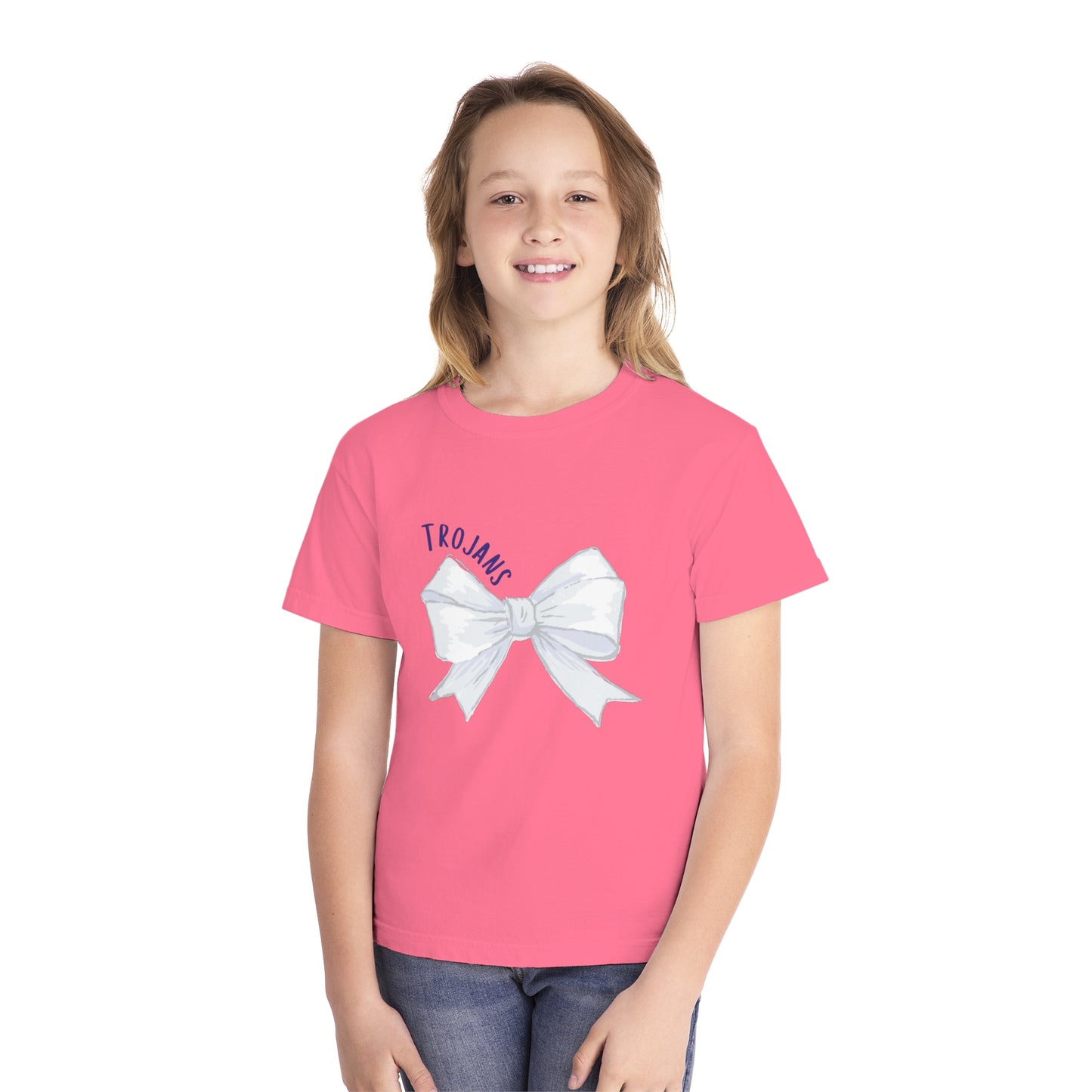 Trojans Bow Youth Midweight Tee