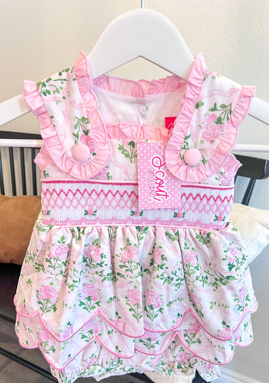 Floral Festival Collection - Smocked Bubble