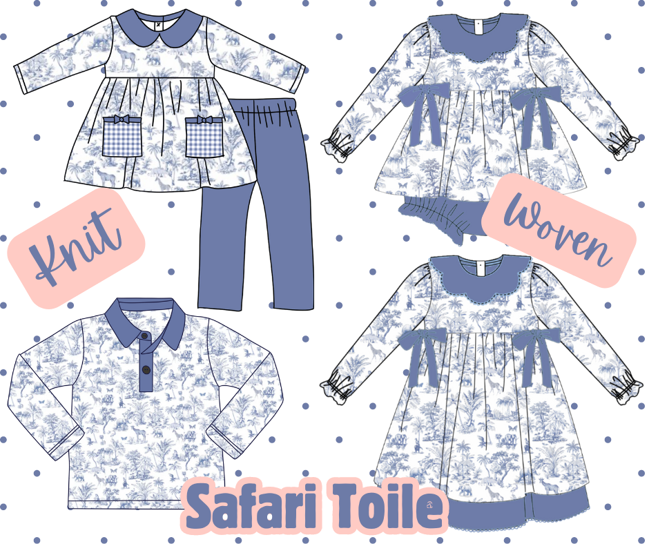 Safari Toile Winter Version (PREORDER ETA JANUARY)