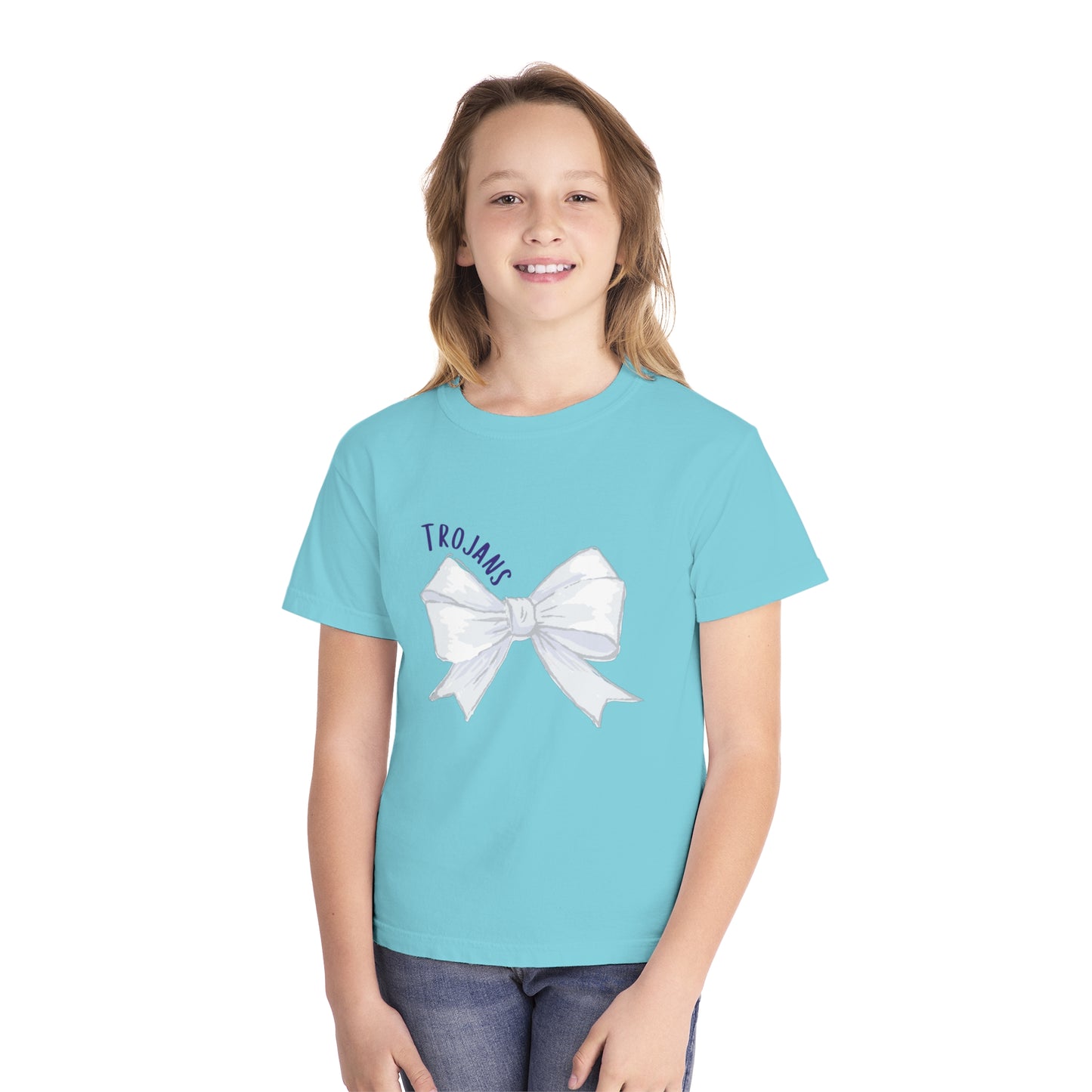 Trojans Bow Youth Midweight Tee