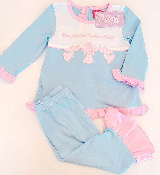 Glory to the Newborn King- Ruffle Set