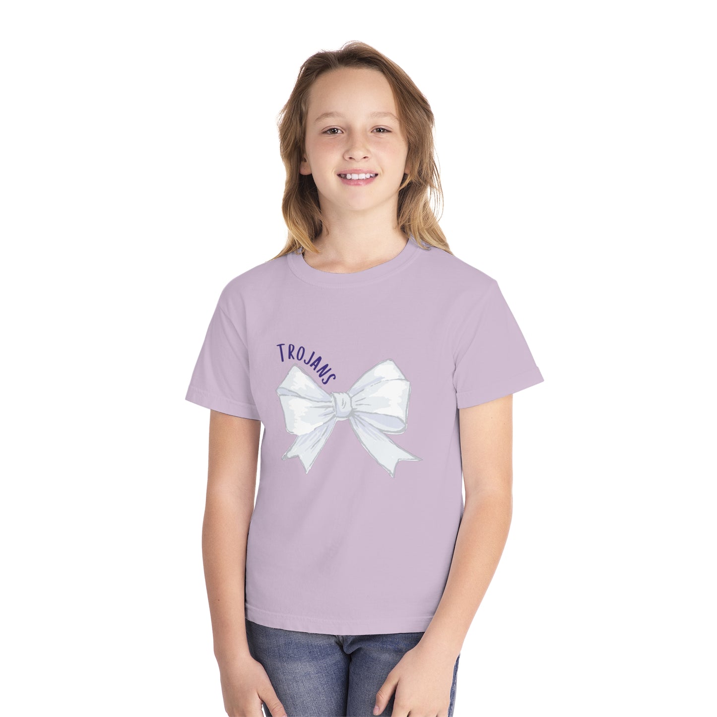 Trojans Bow Youth Midweight Tee