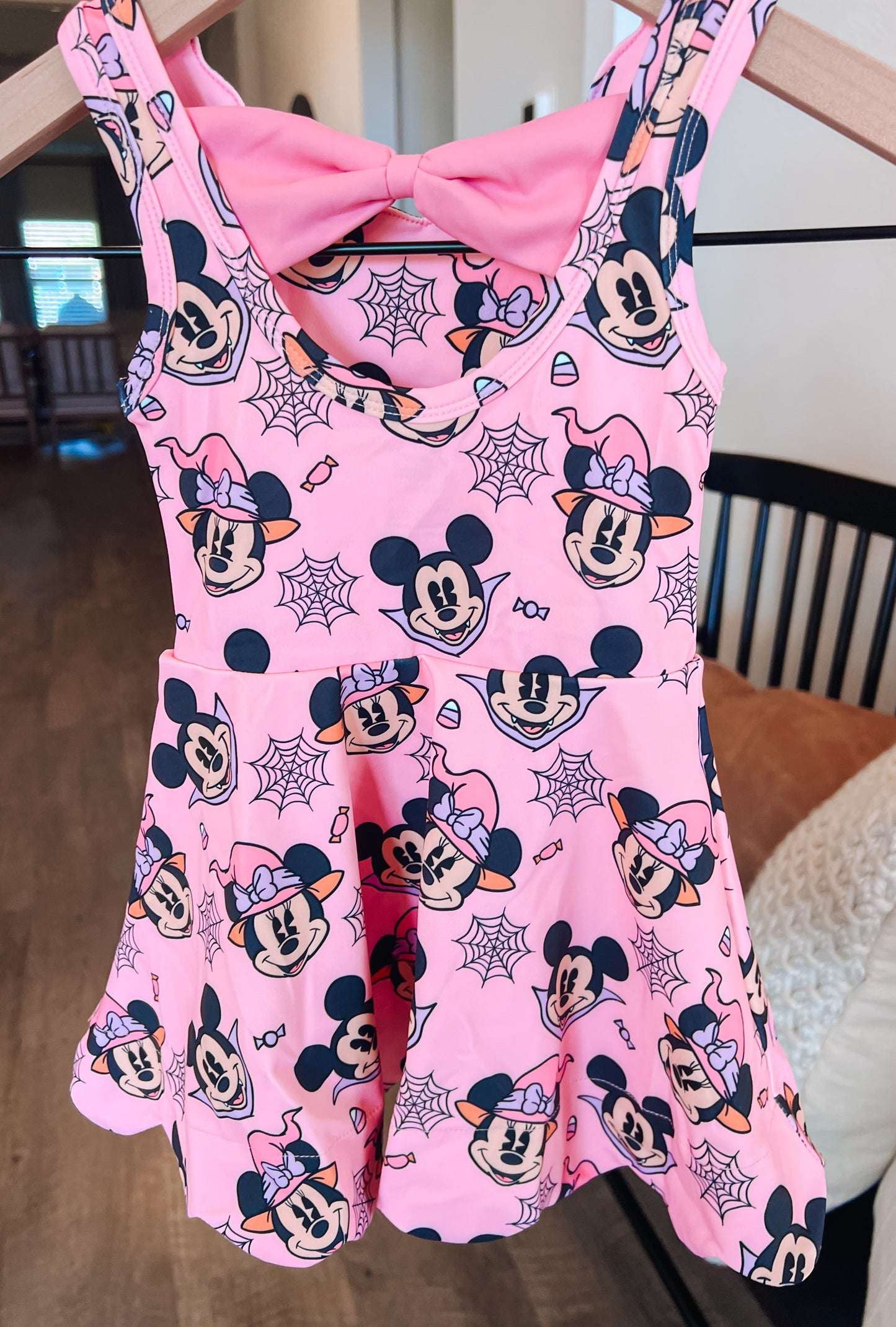 Spooky Magic Athletic Dress - shorts attached