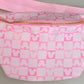Medium Belt Bag - Pink Checkered