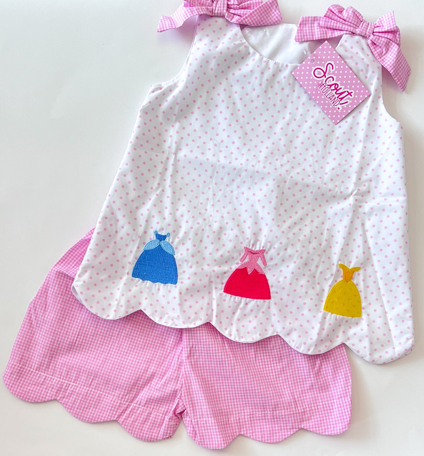Woven Princess Trio Short Set