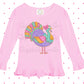 Glitter Turkey Ruffle Tees (PREORDER ETA 14 days)