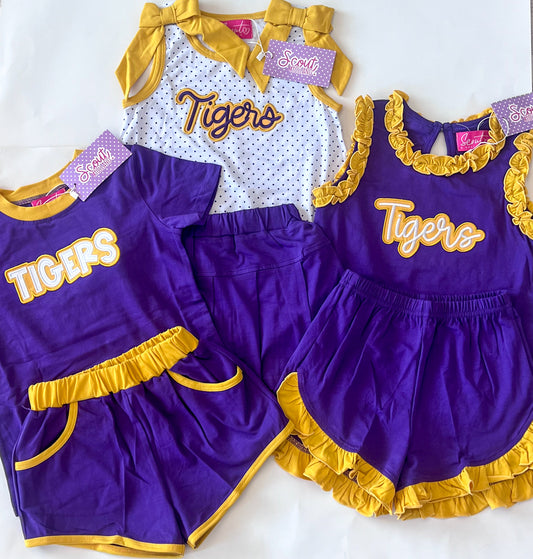 Team Spirit Collection - Purple and Yellow