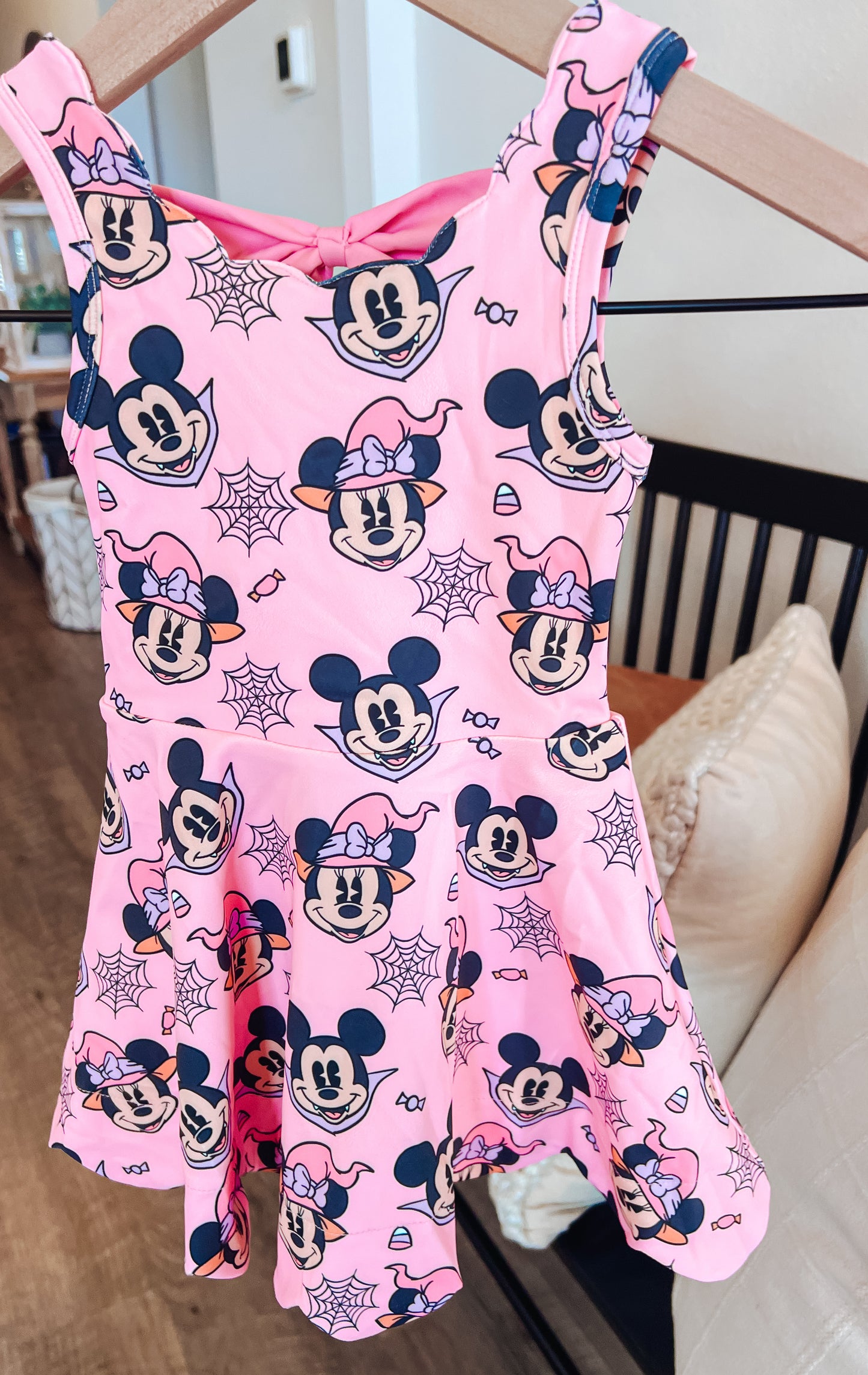 Spooky Magic Athletic Dress - shorts attached