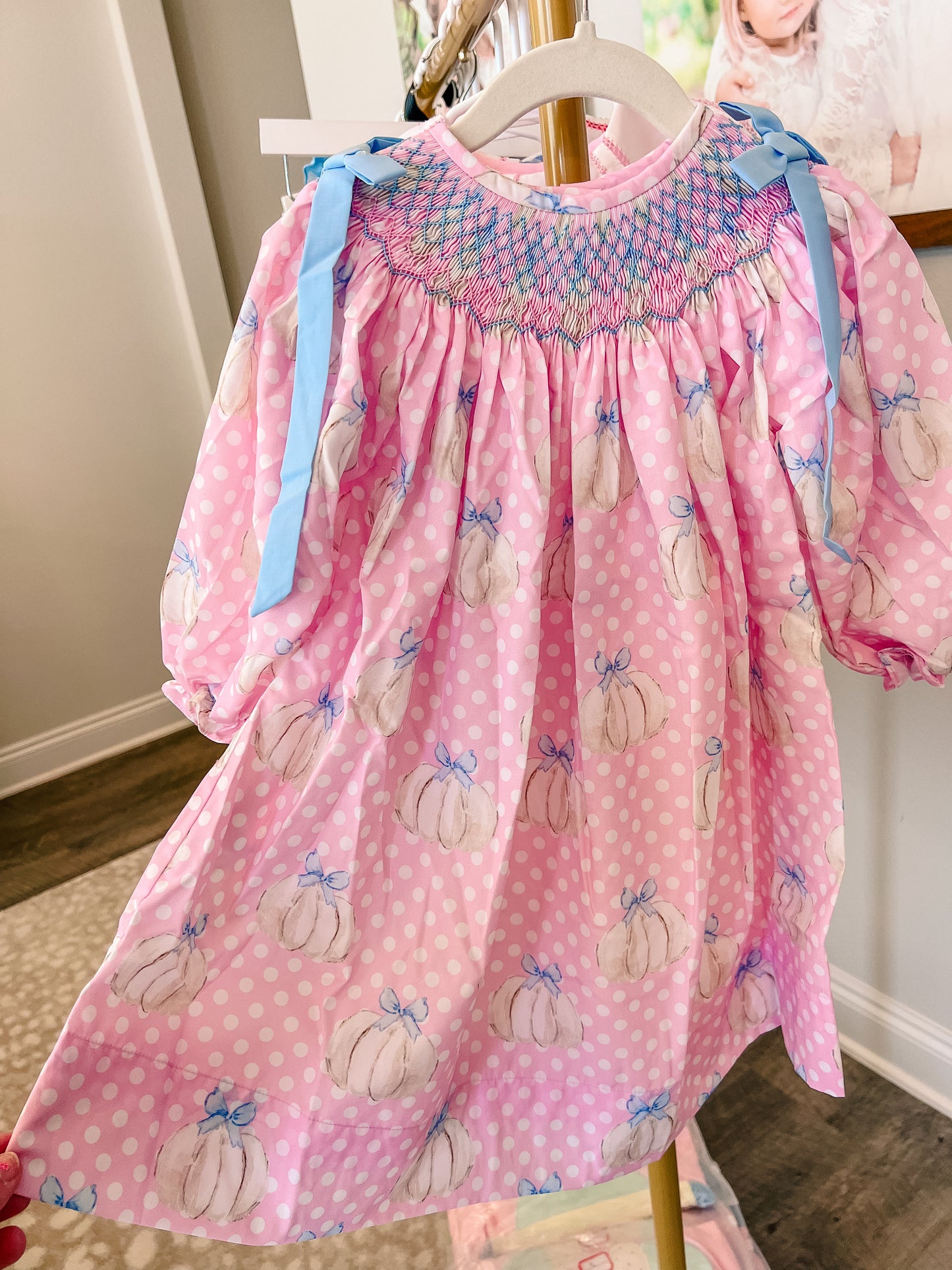 Smocked Pastel Pumpkin Collection