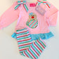 Candy Stripe Gingerbread Set