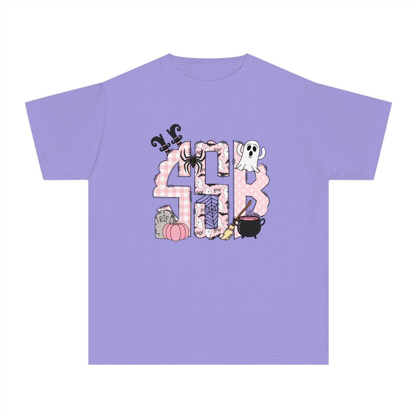 Spooky Monogram Youth Midweight Tee