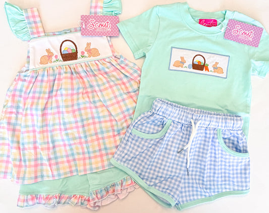 Pastel Plaid Easter Collection