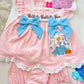 Princess Pumpkin Diaper Set