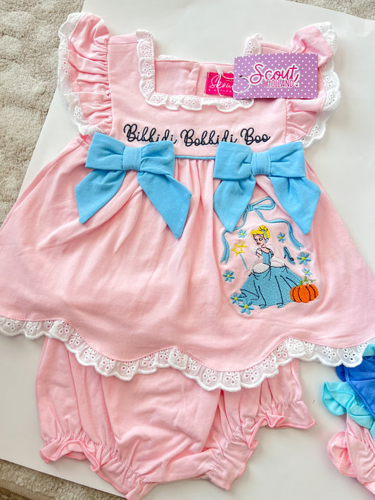 Princess Pumpkin Diaper Set