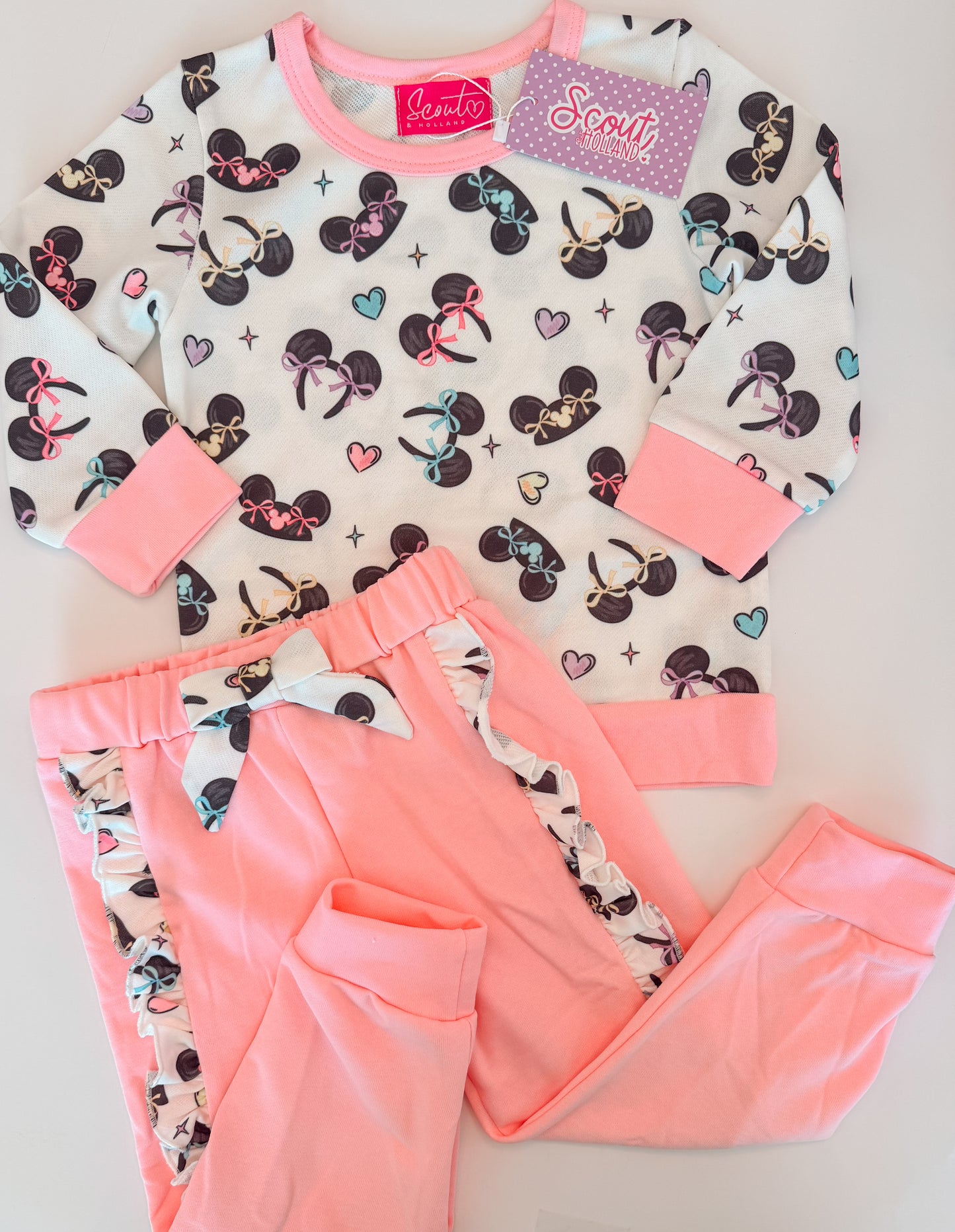 Mini Mouseketeer Jogger Set
