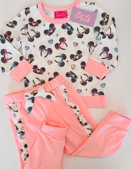 Mini Mouseketeer Jogger Set