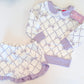 Purple Bows Short Set