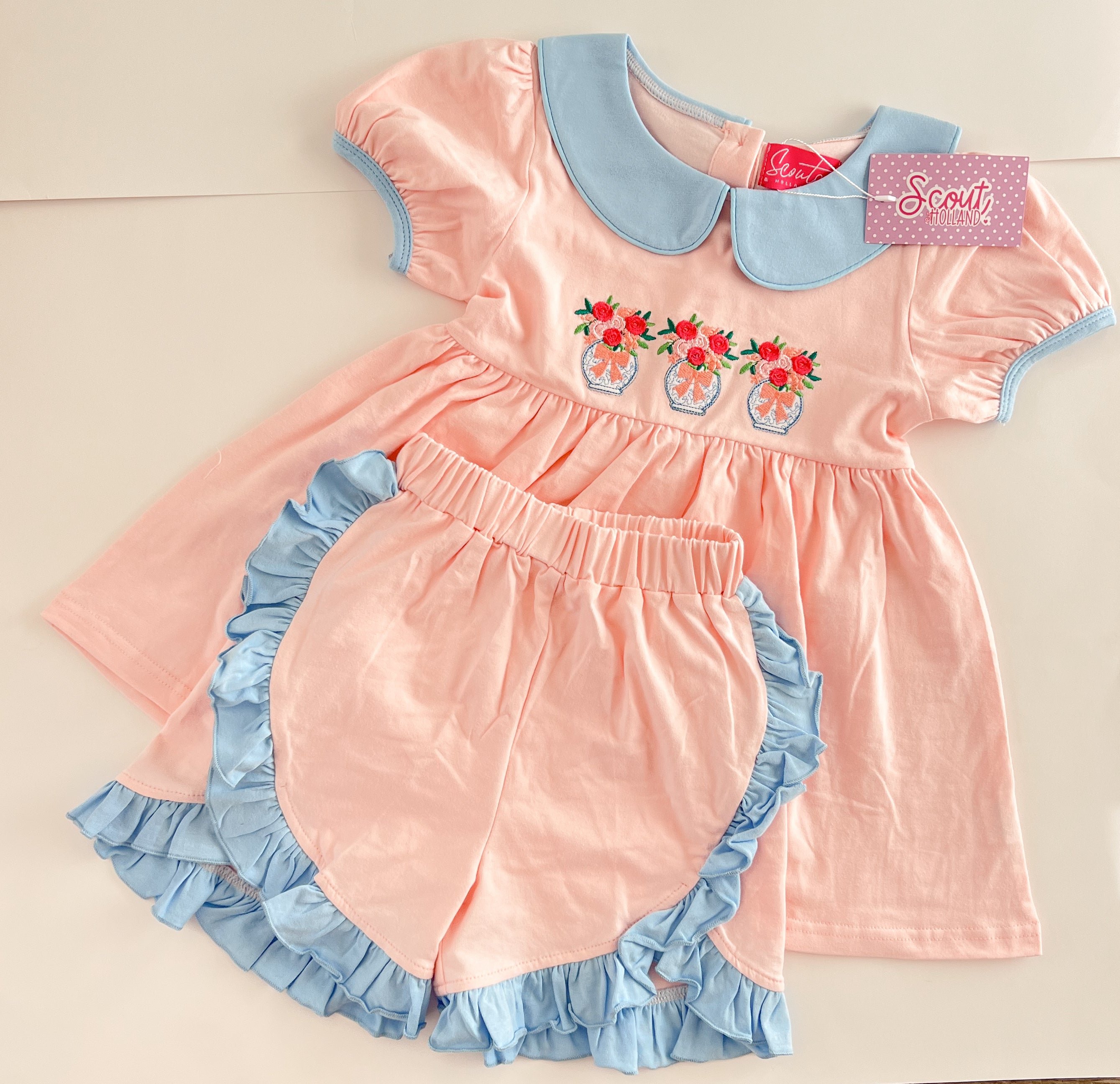Peach Collection Peach Floral Trio Collection – scoutandholland