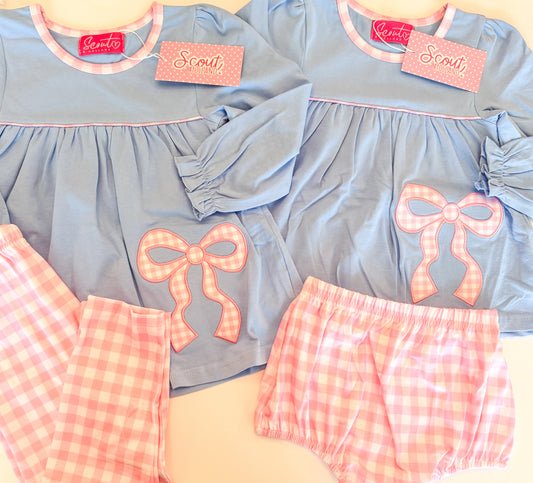 Gingham Bow Collection