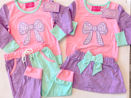 Colorblock Bow Collection