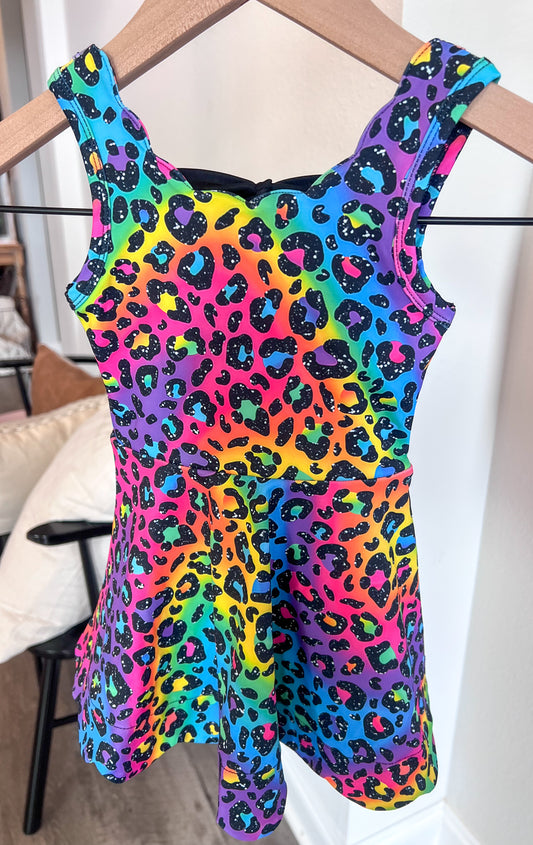 Printed Athletic Dress Collection - shorts attached