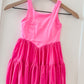 Hot Pink Tulle Athletic Dress- shorts attached