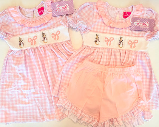 Pink Gingham Easter Collection