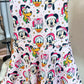 Printed Athletic Dress Collection - shorts attached