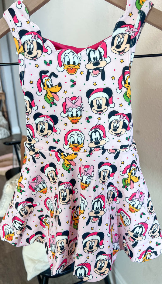 Printed Athletic Dress Collection - shorts attached