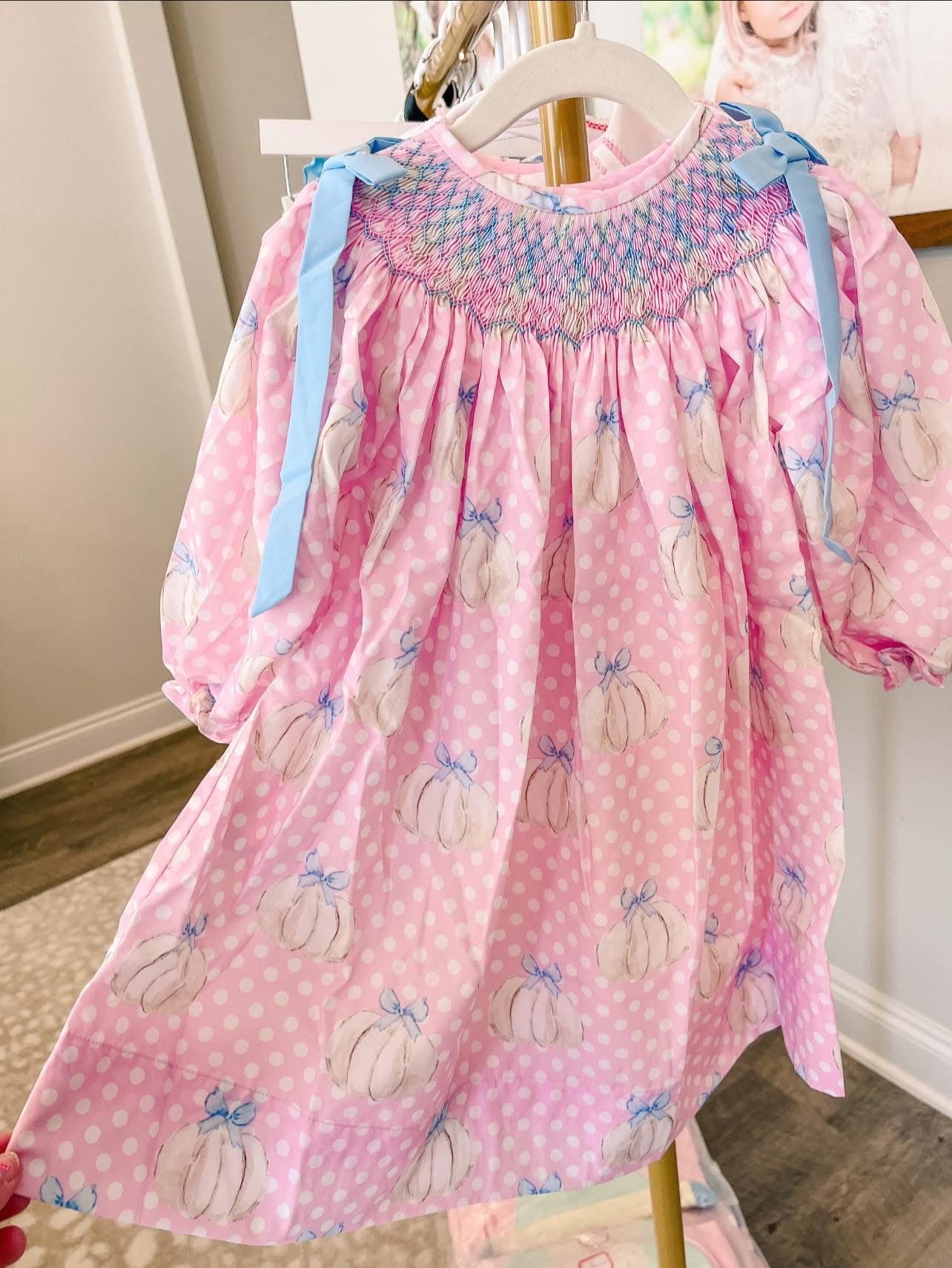 Smocked Pastel Pumpkin Collection