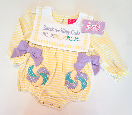 Sweet As King Cake Bubble