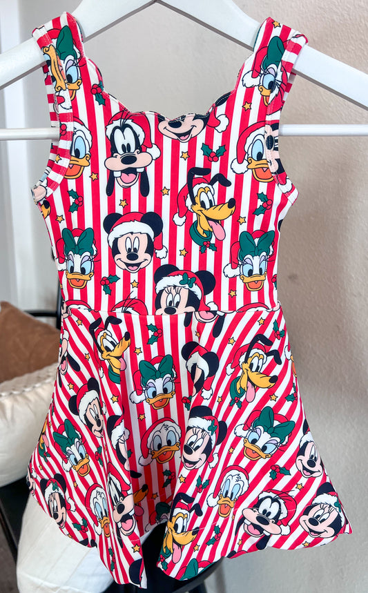 Printed Athletic Dress Collection - shorts attached