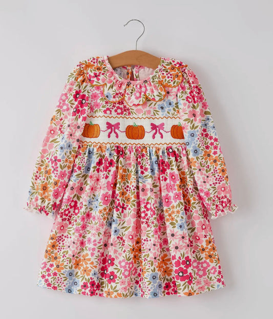 Bright Pink Pumpkin Dress