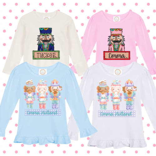 Nutcracker Long Sleeve Shirts (PREORDER ETA OCTOBER)