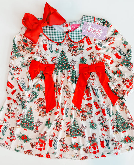 Vintage Christmas Dress