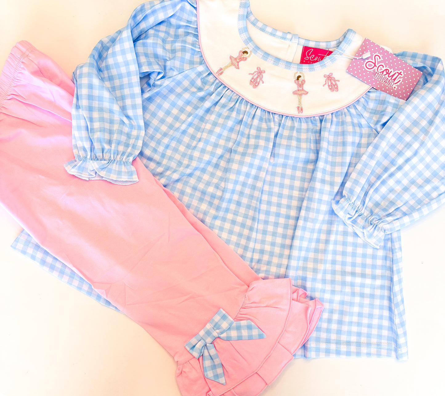 Ballerina Ruffle Pant Set