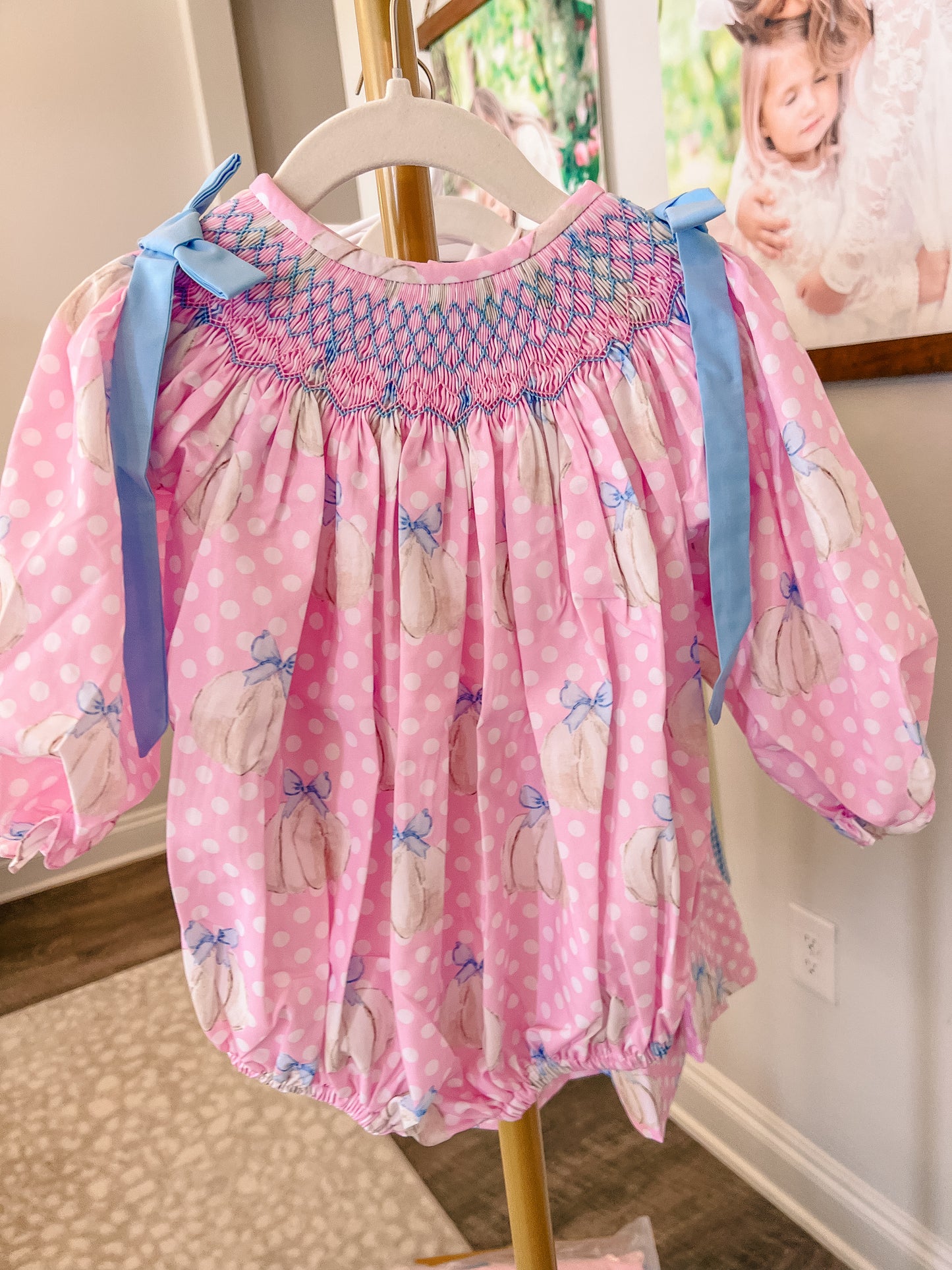 Smocked Pastel Pumpkin Collection