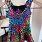 Printed Athletic Dress Collection - shorts attached
