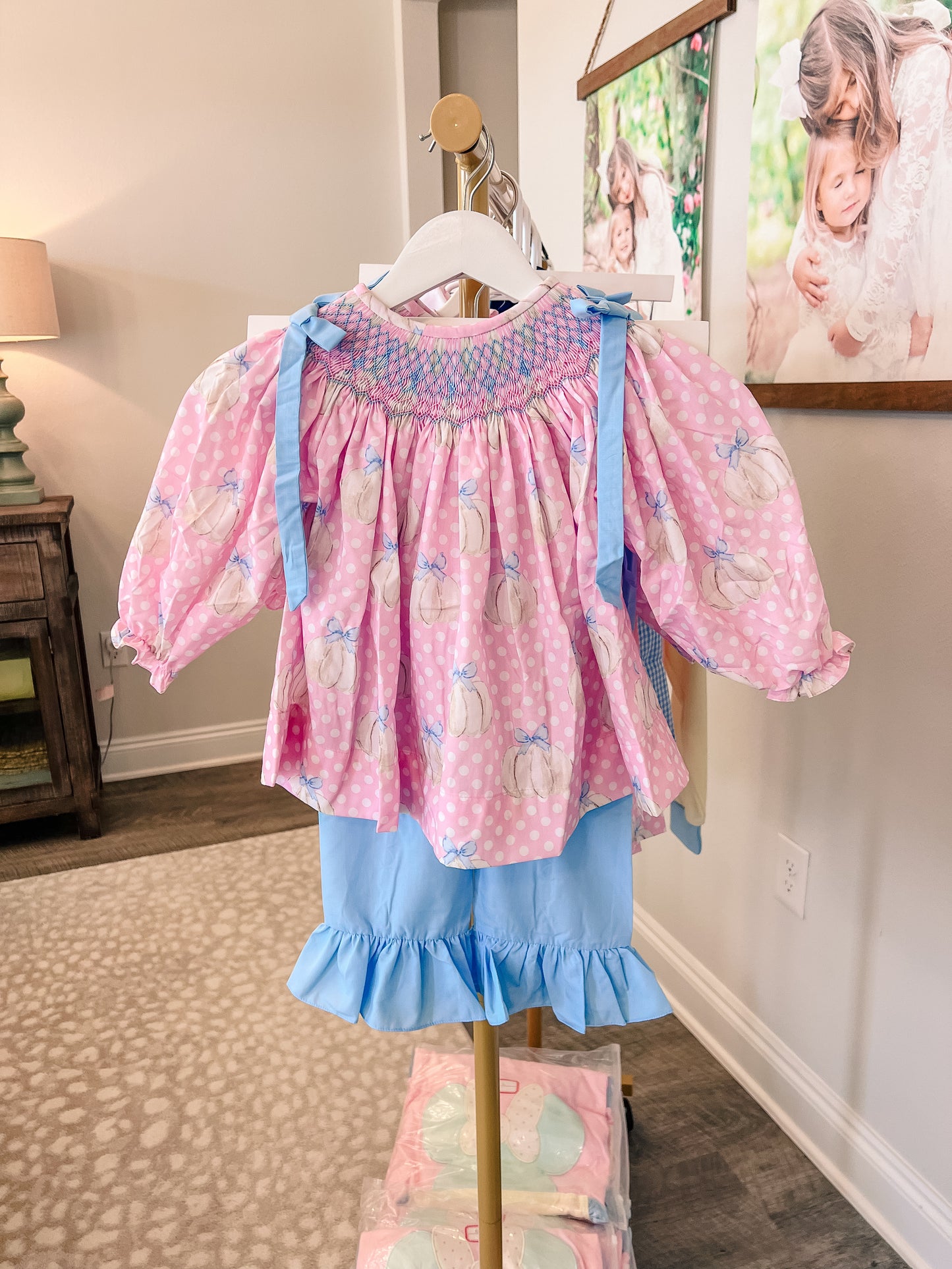 Smocked Pastel Pumpkin Collection