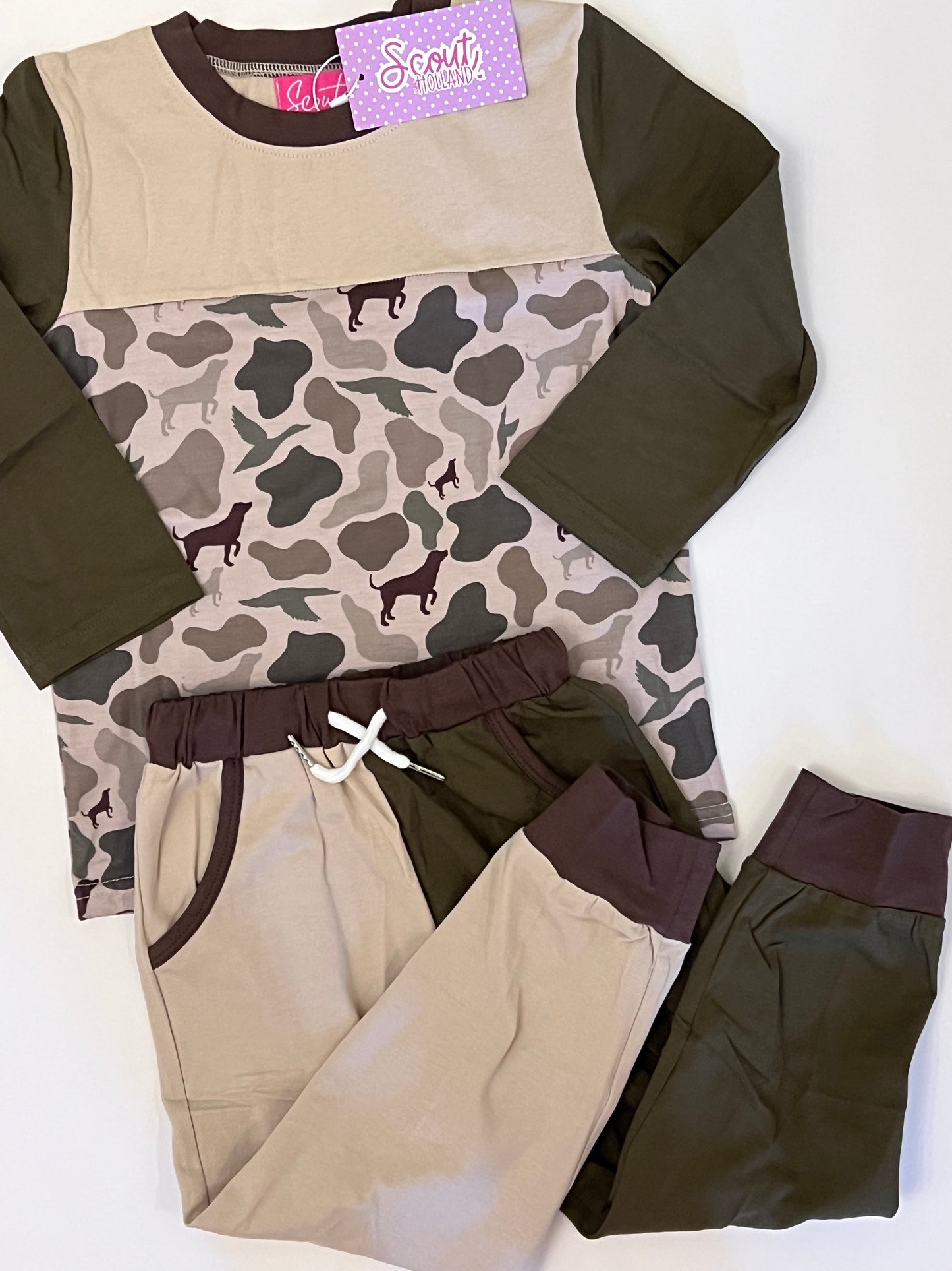 Camouflage Jogger Sets