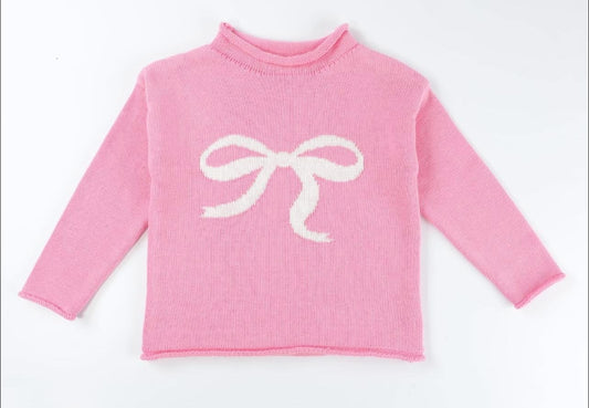 WHOLESALE Sweater Collection- Pink Bow (PREORDER ETA DECEMBER)